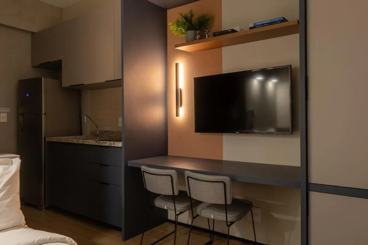B Homy Brooklin - 200M Do Metro Brooklin Bro1904 Apartment Sao Paulo Brazil
